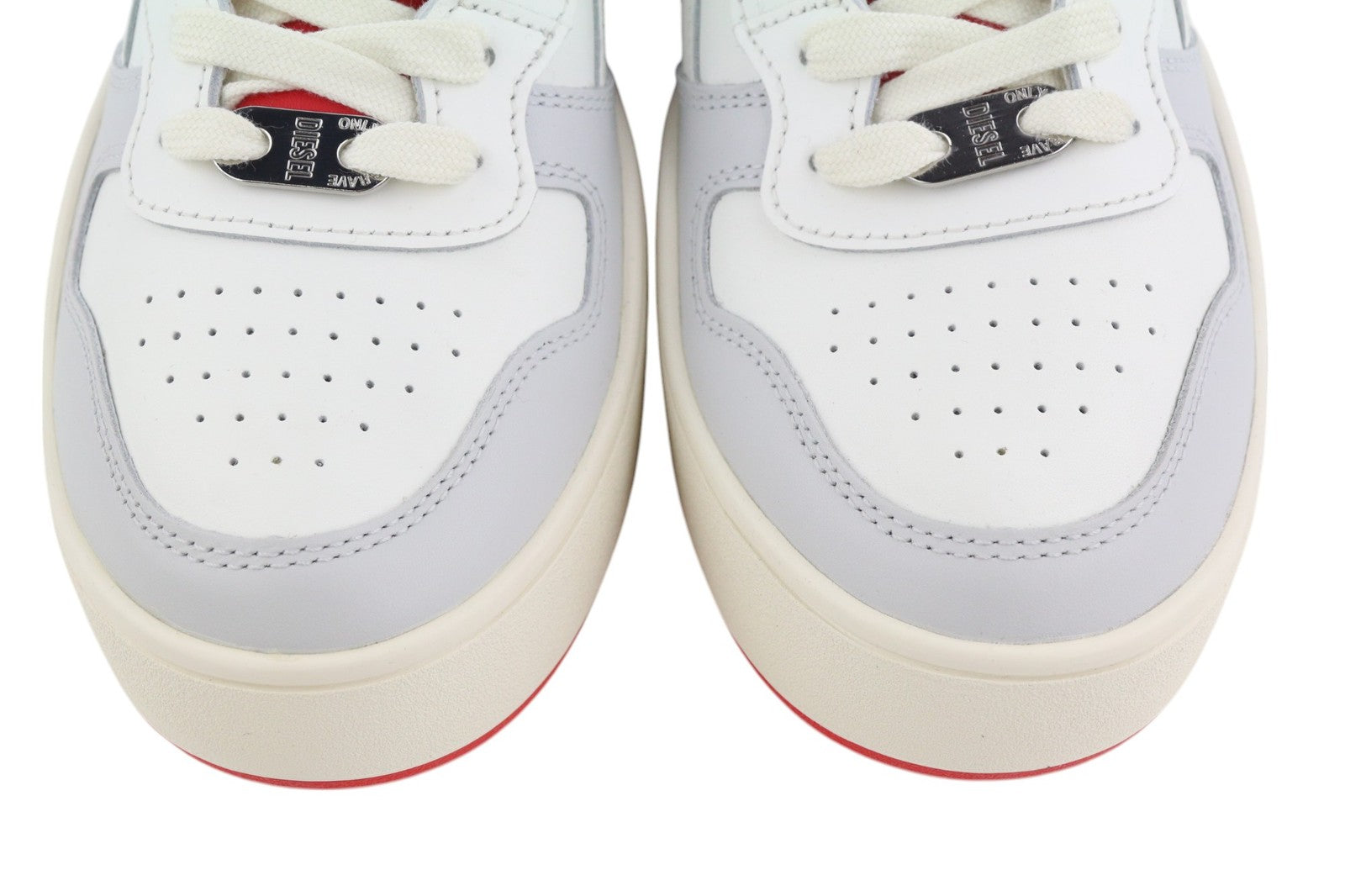 DIESEL S-Ukiyo Mid Mens Sneakers EU44.5 Light Cow Leather RRP€140 Trainers