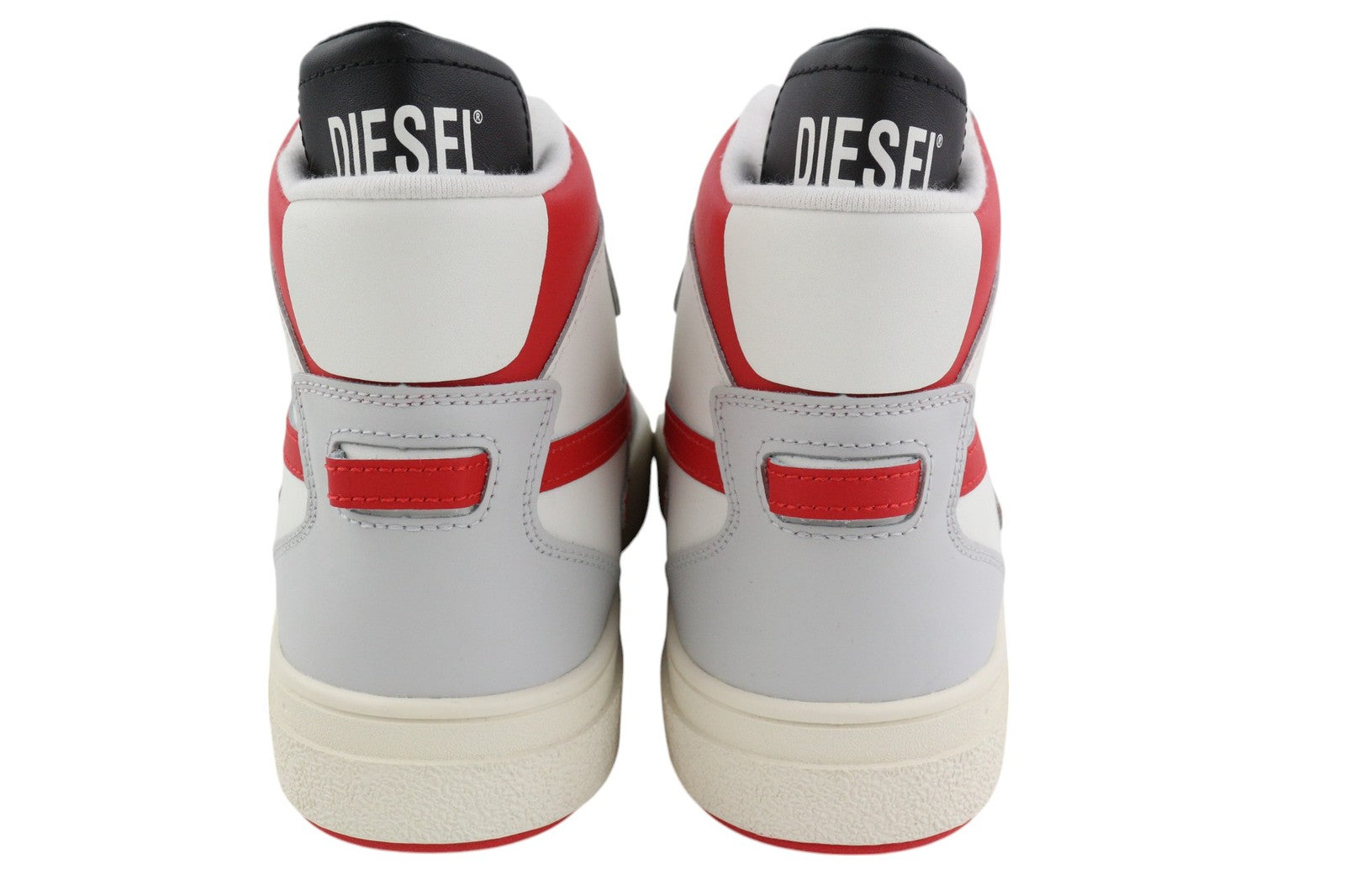 DIESEL S-Ukiyo Mid Mens Sneakers EU44.5 Light Cow Leather RRP€140 Trainers