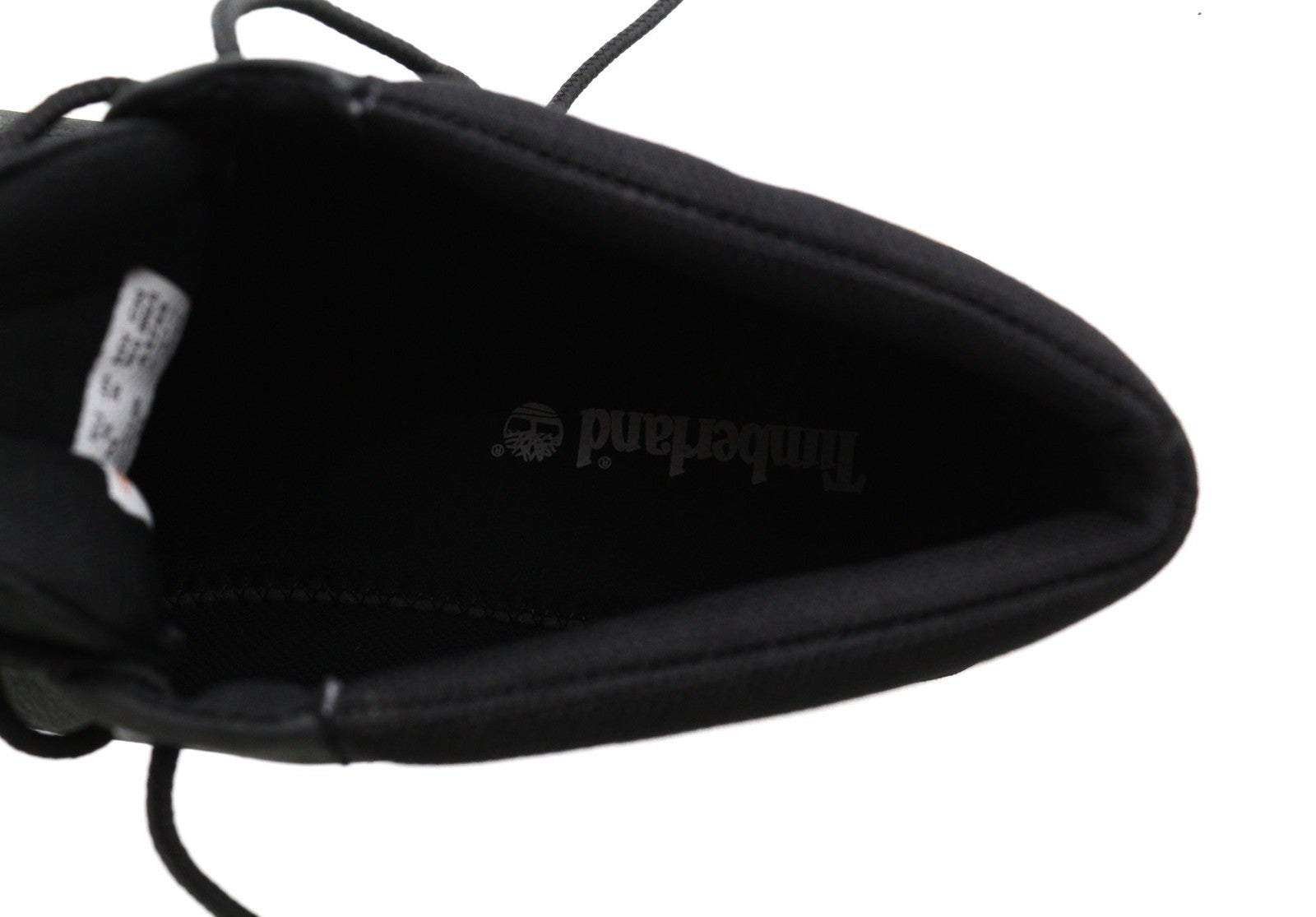 TIMBERLAND A23TM Mens Boots EU44/45 Black Leather Almond Toe Ankle Lace Up