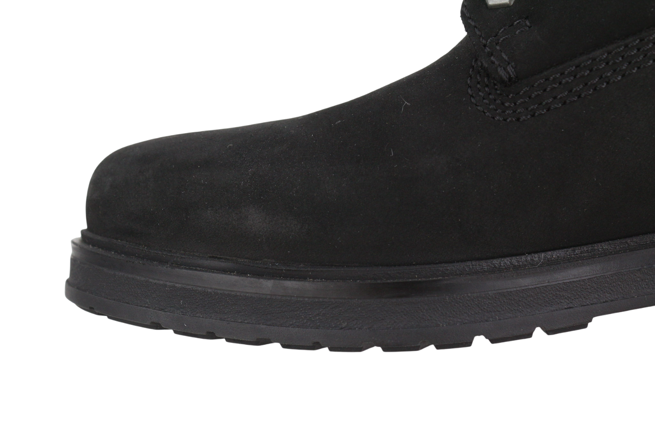 TIMBERLAND Women Boots EU39.5/40 Black Leather Almond Toe Ankle Waterproof