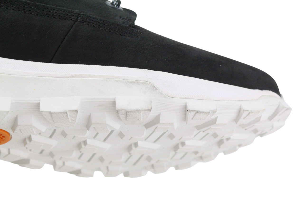 TIMBERLAND A28P9 Mens Boots EU45 EU46 Black Almond Toe Ankle Ortholite ReBOTL