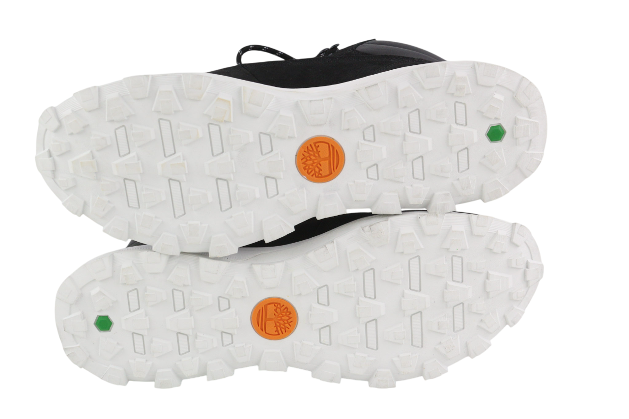 TIMBERLAND A28P9 Mens Boots EU45 EU46 Black Almond Toe Ankle Ortholite ReBOTL