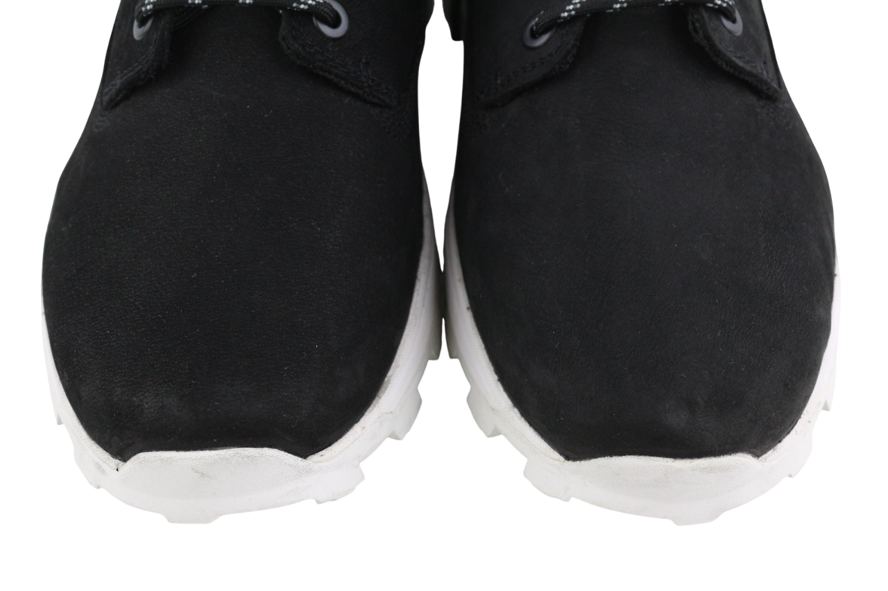 TIMBERLAND A28P9 Mens Boots EU45 EU46 Black Almond Toe Ankle Ortholite ReBOTL