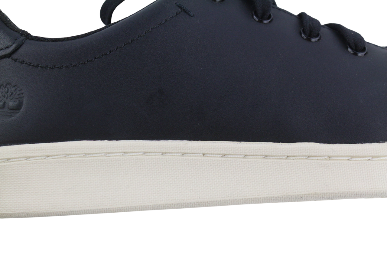 TIMBERLAND A2G8A Womens Sneakers EU37-EU38 Black Leather Low Top ReBOTL