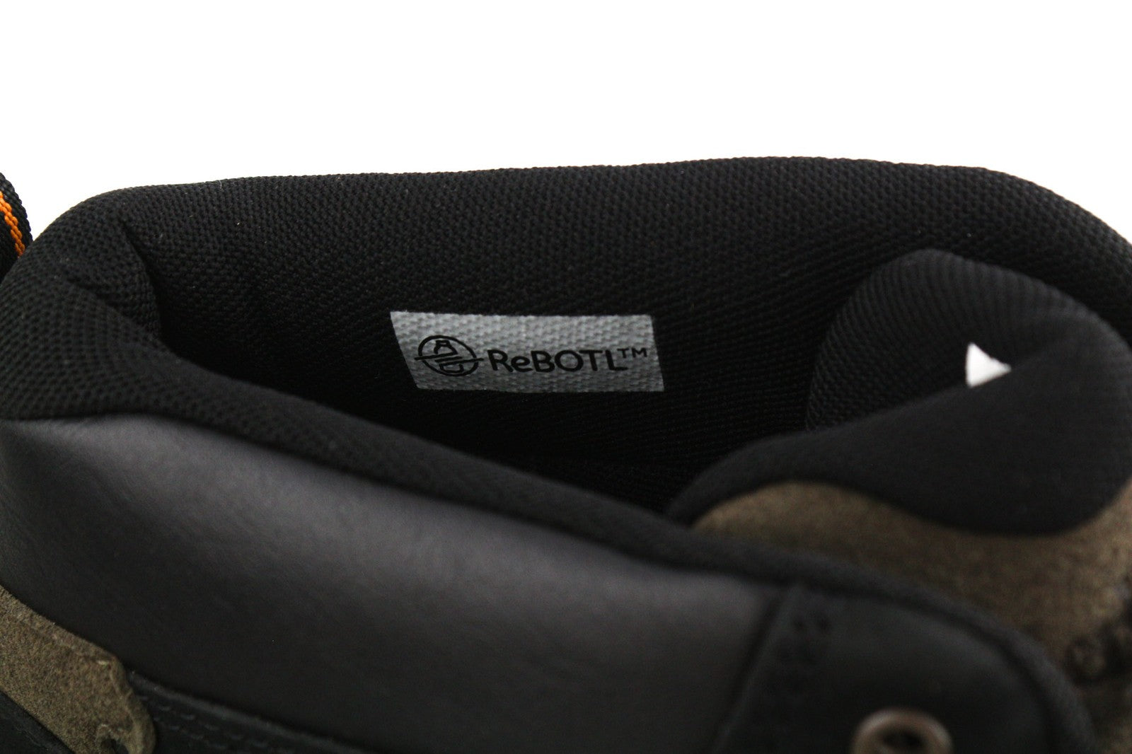 TIMBERLAND A2E5K Mens Boots EU46 EU47.5 Black Leather Almond Toe Lace ReBOTL