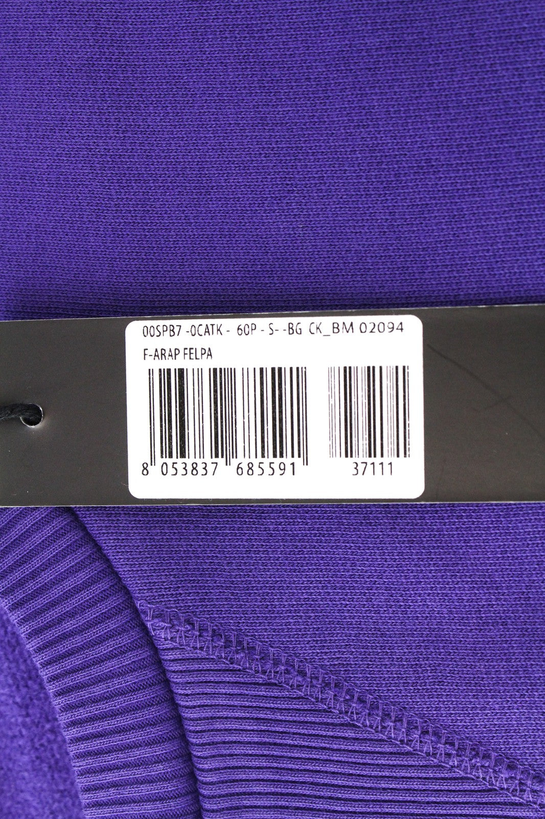 DIESEL F-Arap Felpa Women's S Oversized Cotton Pulled Sleeves Crew Sweatshirt