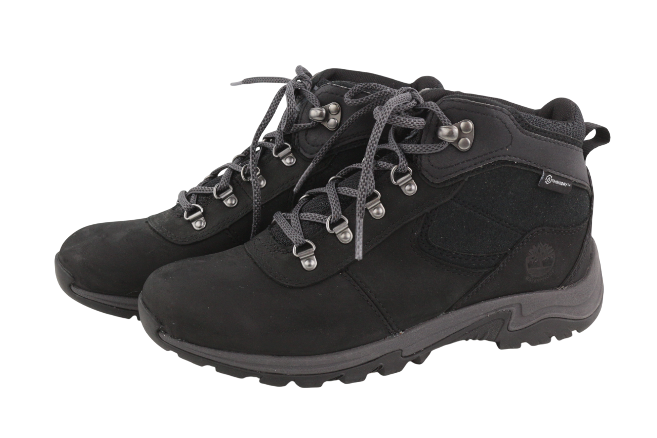 TIMBERLAND A25N7 Womens Boots EU39 UK6 Black Leather Waterproof Anti-Fatigue