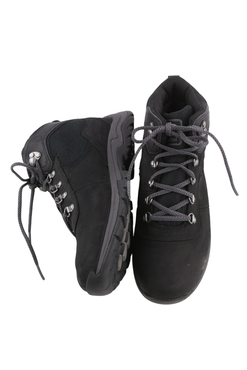 TIMBERLAND A25N7 Womens Boots EU39 UK6 Black Leather Waterproof Anti-Fatigue