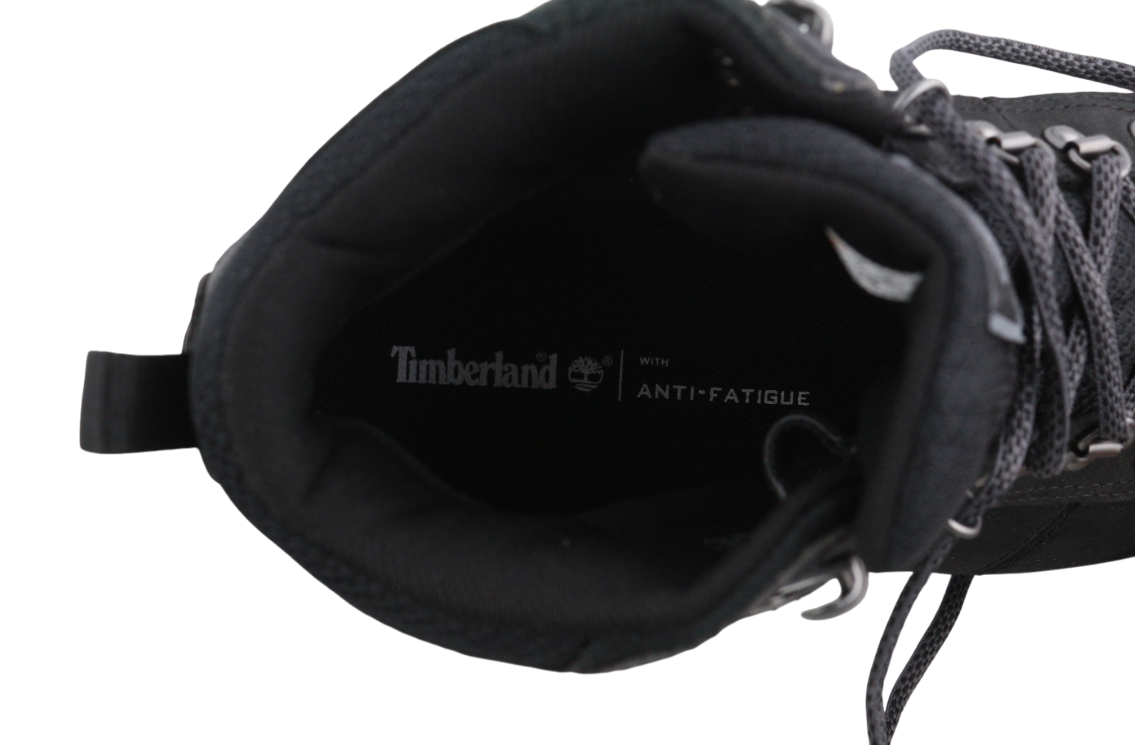 TIMBERLAND A25N7 Womens Boots EU39 UK6 Black Leather Waterproof Anti-Fatigue
