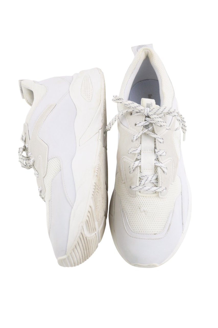 TIMBERLAND A219C Womens Sneakers EU40 UK7 White Almond Toe Lace Up Low Trainers