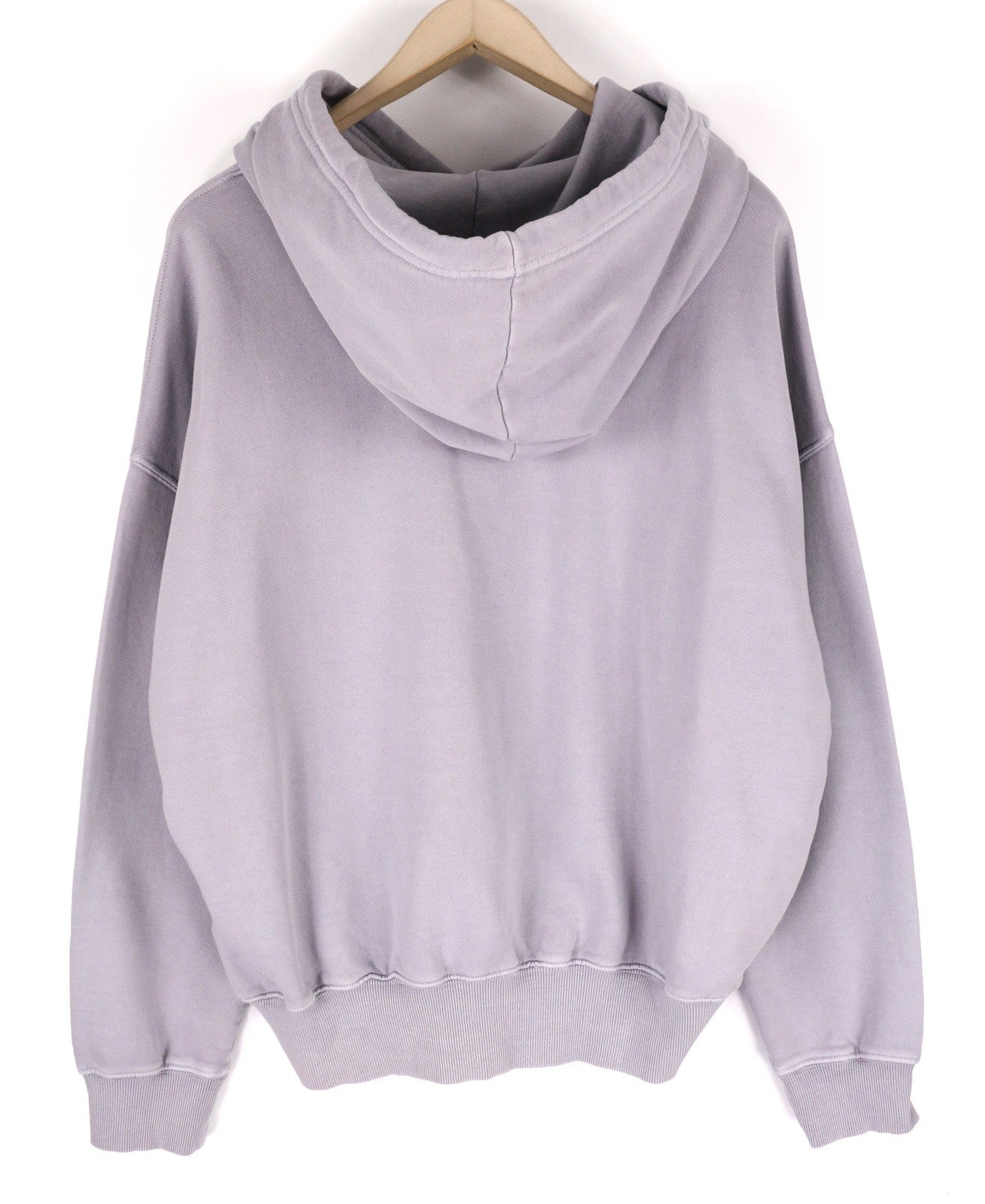 DIESEL F-Magdalena Felpa Womens Hoodie XL Purple Washed Hood Pullover RRP175
