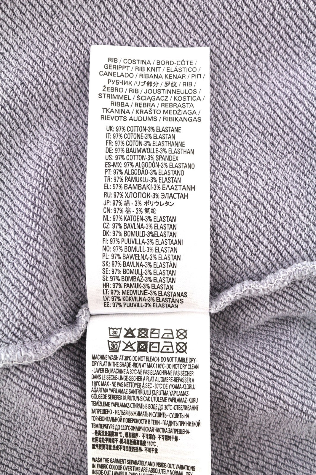 DIESEL F-Magdalena Felpa Womens Hoodie XL Purple Washed Hood Pullover RRP175