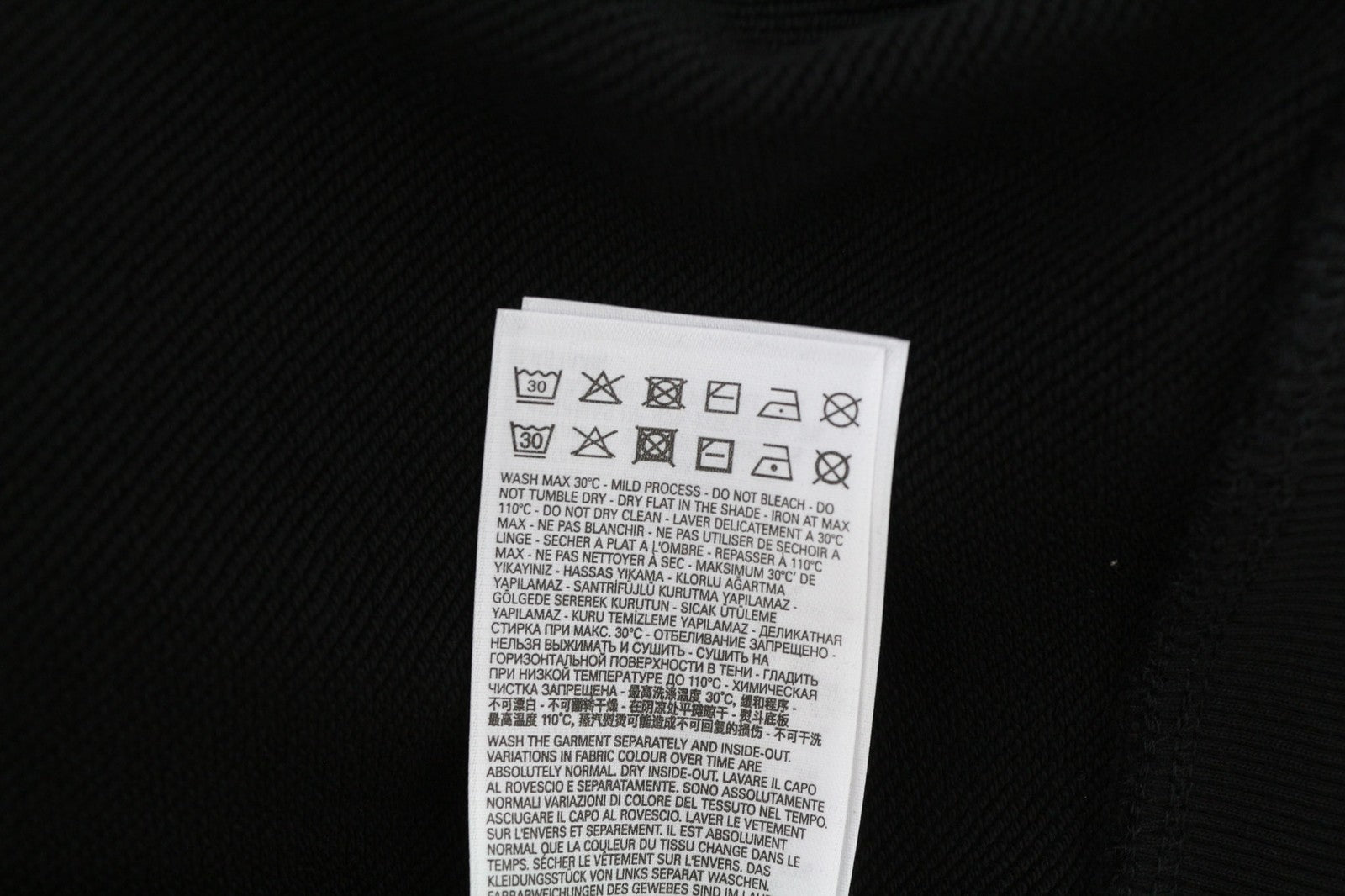 DIESEL F-Reggy-Hood Womens Hoodie M Black Hood Pullover  Straps RRP€150