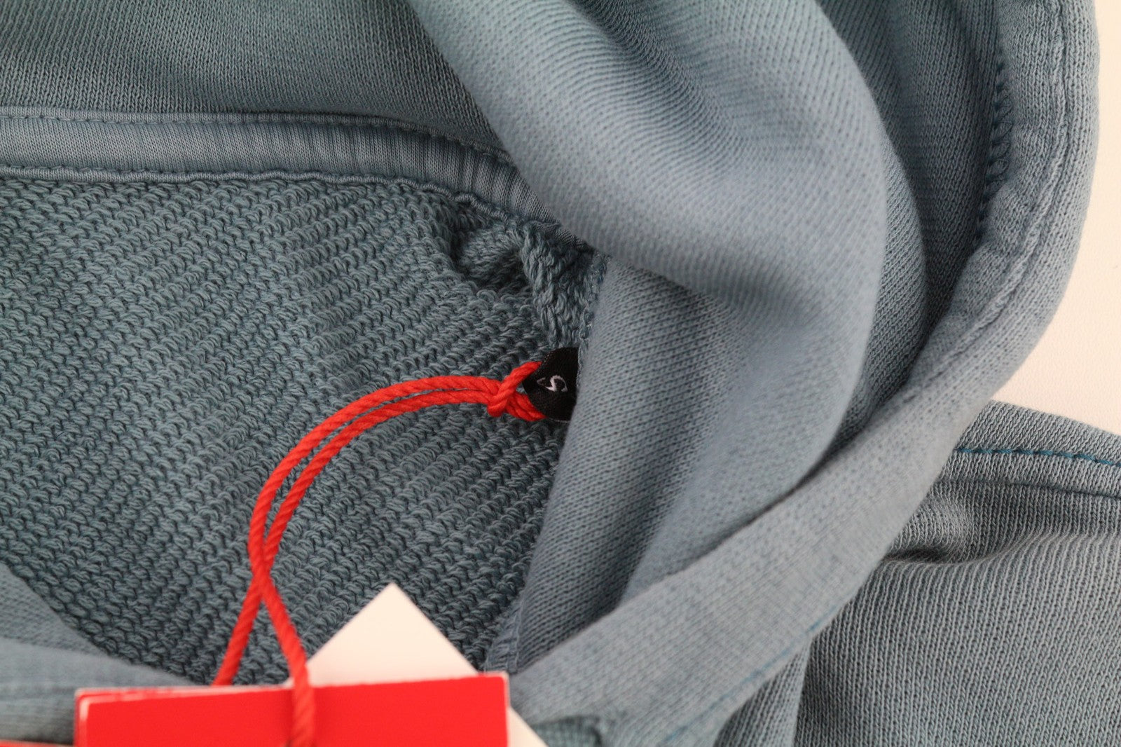 DIESEL S-Ginn-Hood Mens Hoodie S Blue Hooded Kangaroo Straps  RRP€175