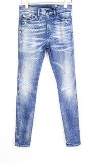 DIESEL D-Reeft-T 0870O Men's W26 Jeans Distressed Jogg Skinny Sweat Boys