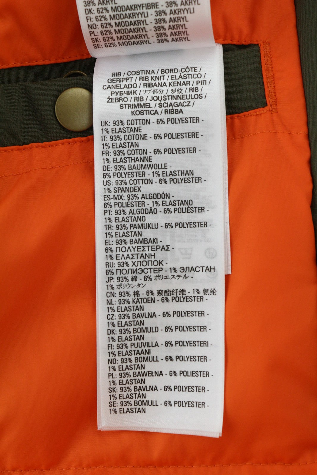 DIESEL W-Colby Mens Jacket S Khaki Parka Insulated Hooded Pockets RRP395