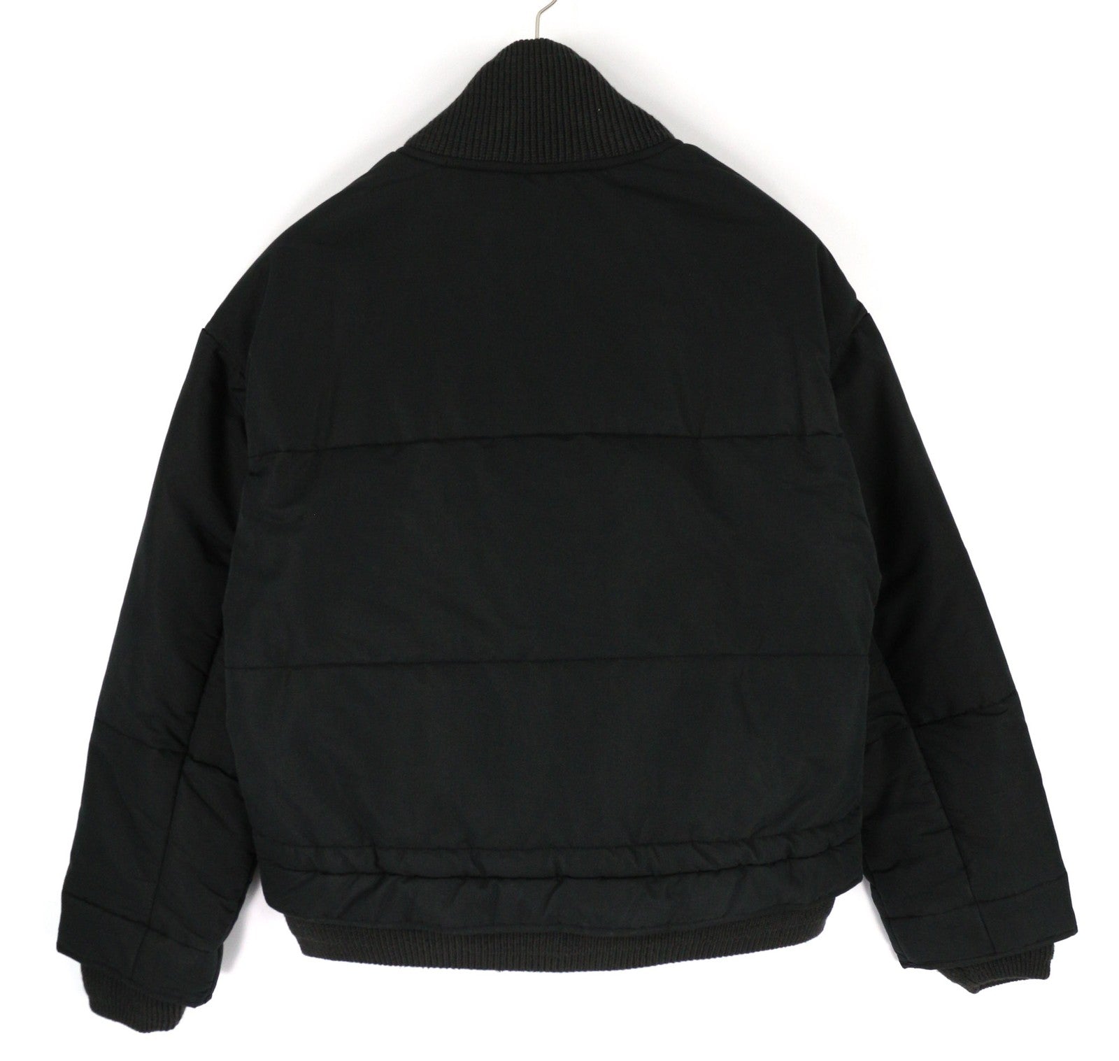 DIESEL W-Spleak Mens Jacket S Black Bomber Zip Lined Insulated RRP€325