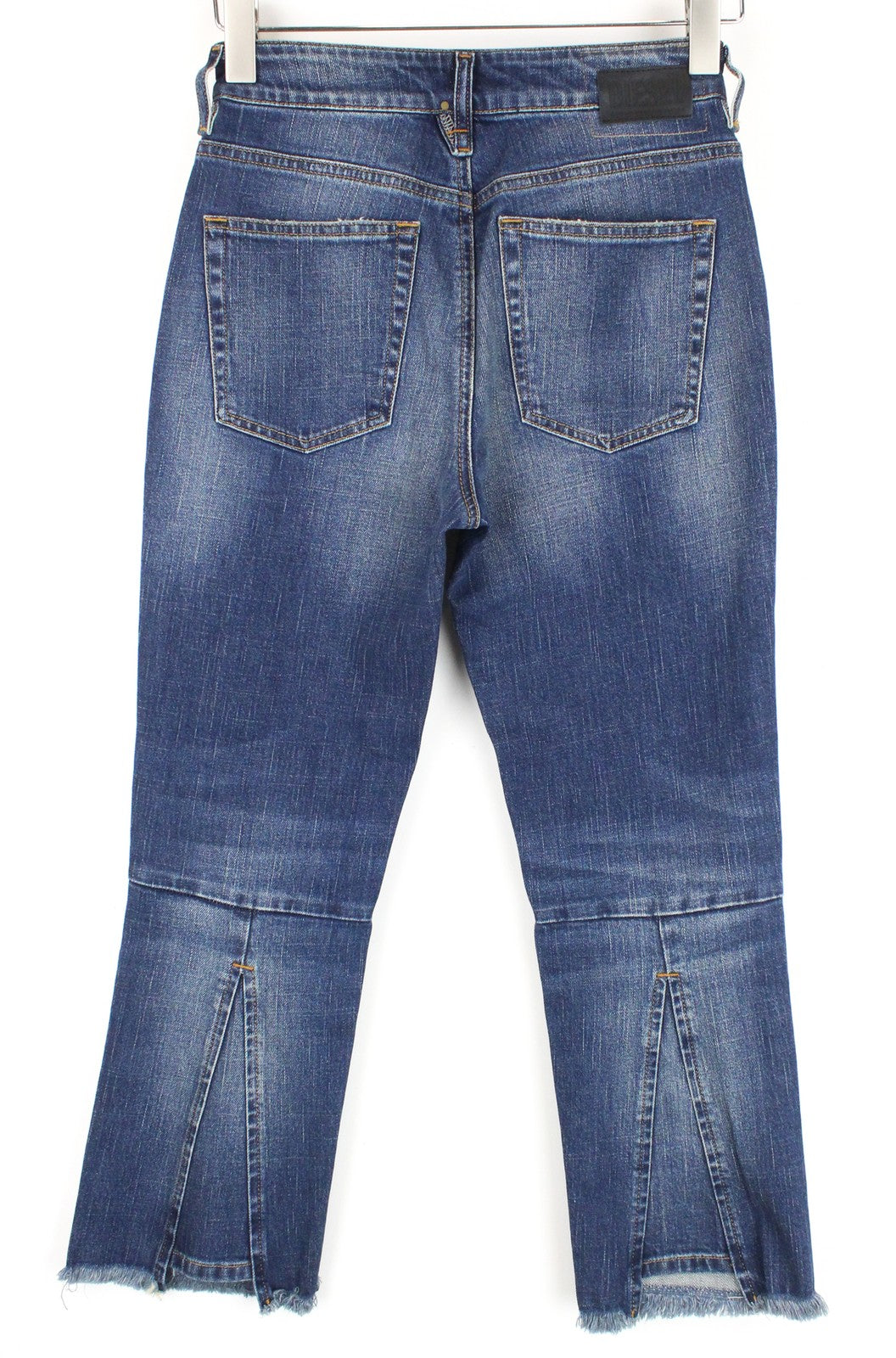 DIESEL D-Earlie 089AR W25/L30 Women Jeans Slim Distressed Zip-Fly High Waisted