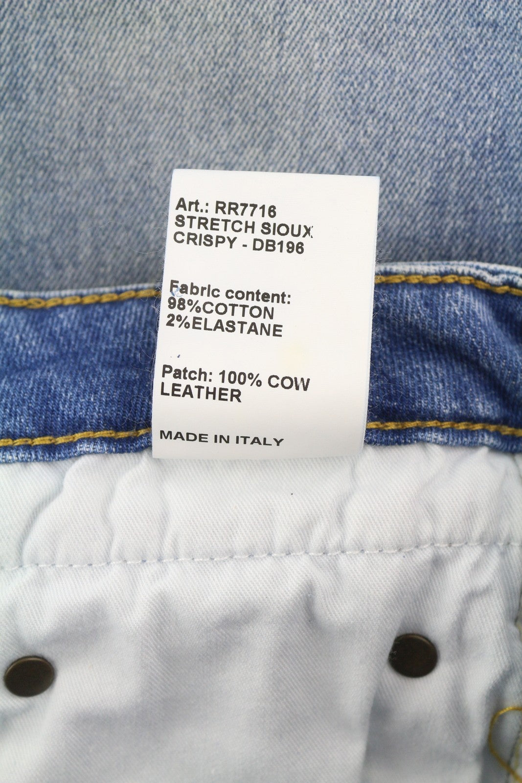 R13 Boy Straight Women Jeans 26 Jasper Stretch Ankle Length Washed RRP€595