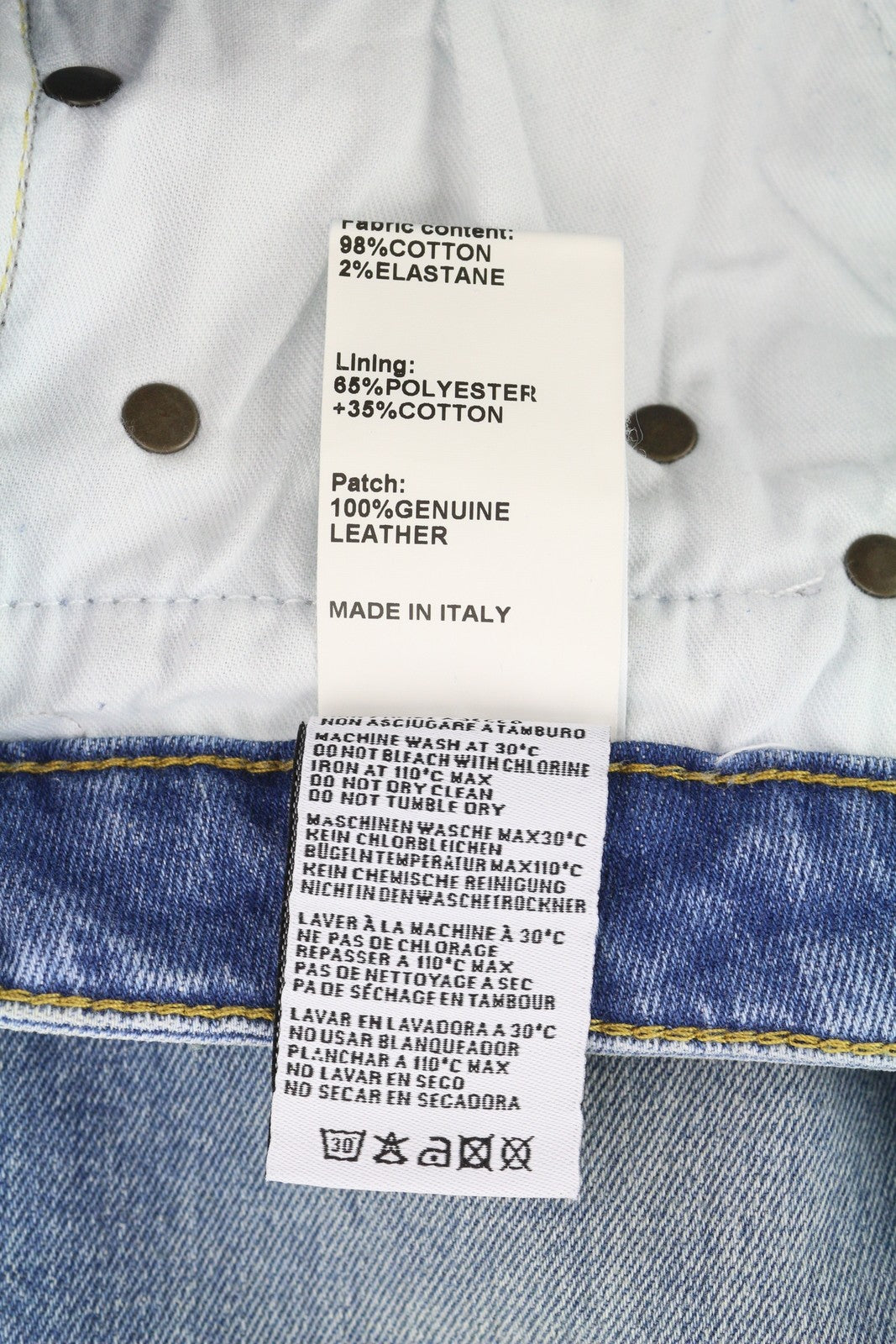 R13 Boy Straight Women Jeans 25 Jasper Stretch Ankle Length Washed Blue RRP€595