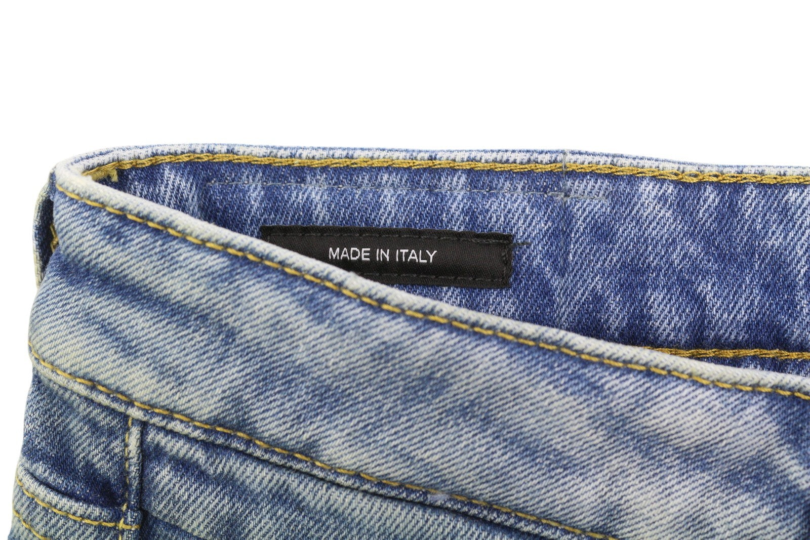 R13 Boy Straight Women Jeans 25 Jasper Stretch Ankle Length Washed Blue RRP€595