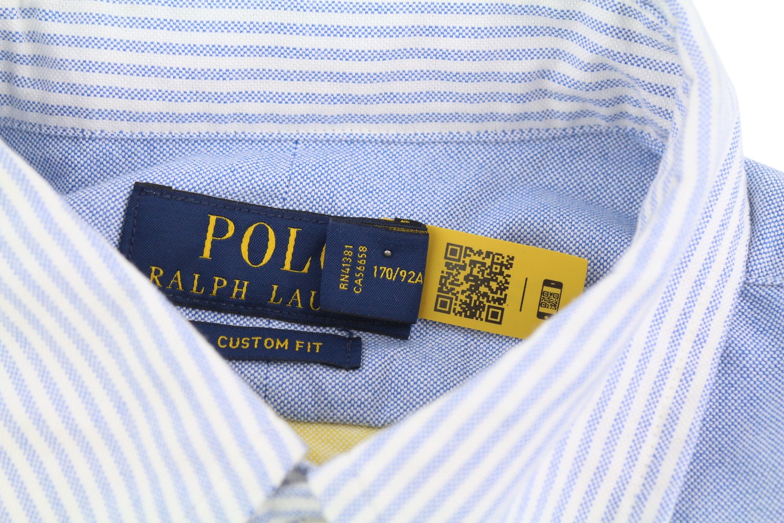 RALPH LAUREN Custom Fit Men Shirt S Multicoloured Oxford Button Up RRP200