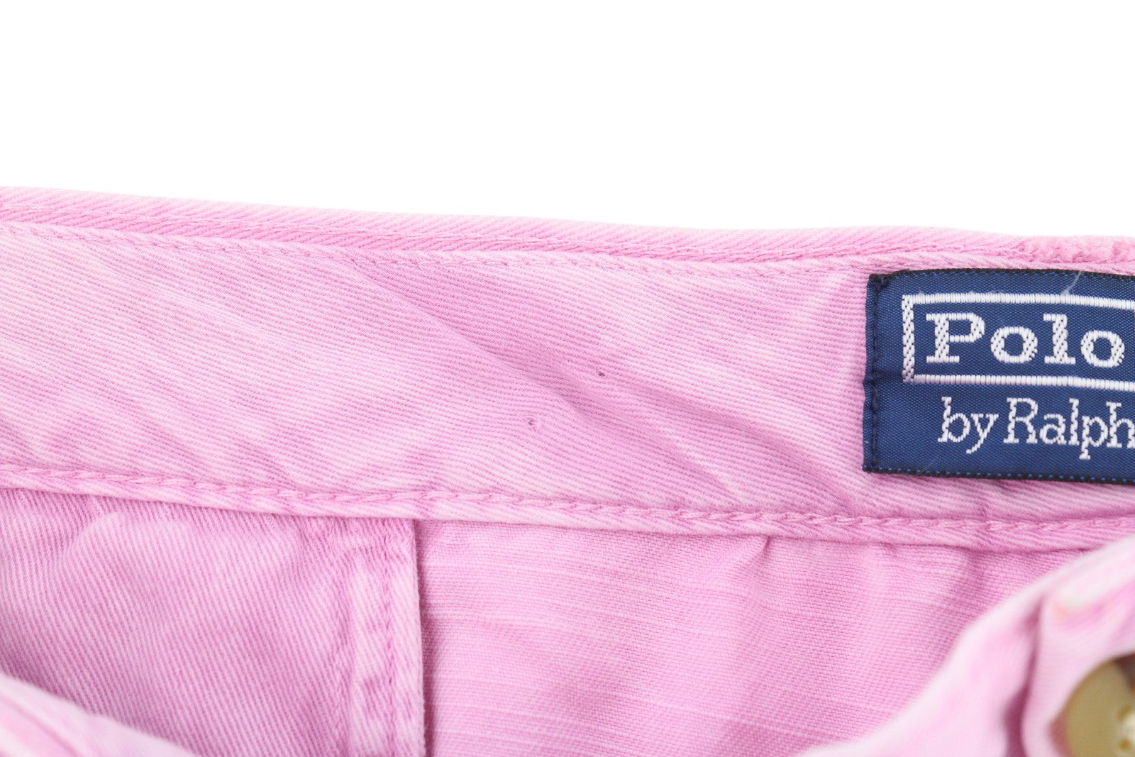 RALPH LAUREN Salinger Chino Straight Fit Men Shorts 42 Light Pink RRP€179