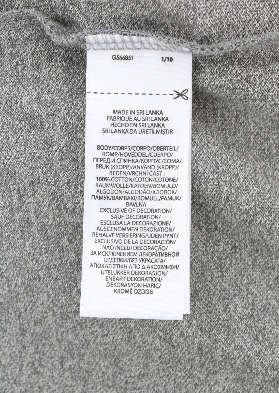 RALPH LAUREN Slim Fit Men T-Shirt 2XL Grey Melange Polo Long Sleeve RRP€135