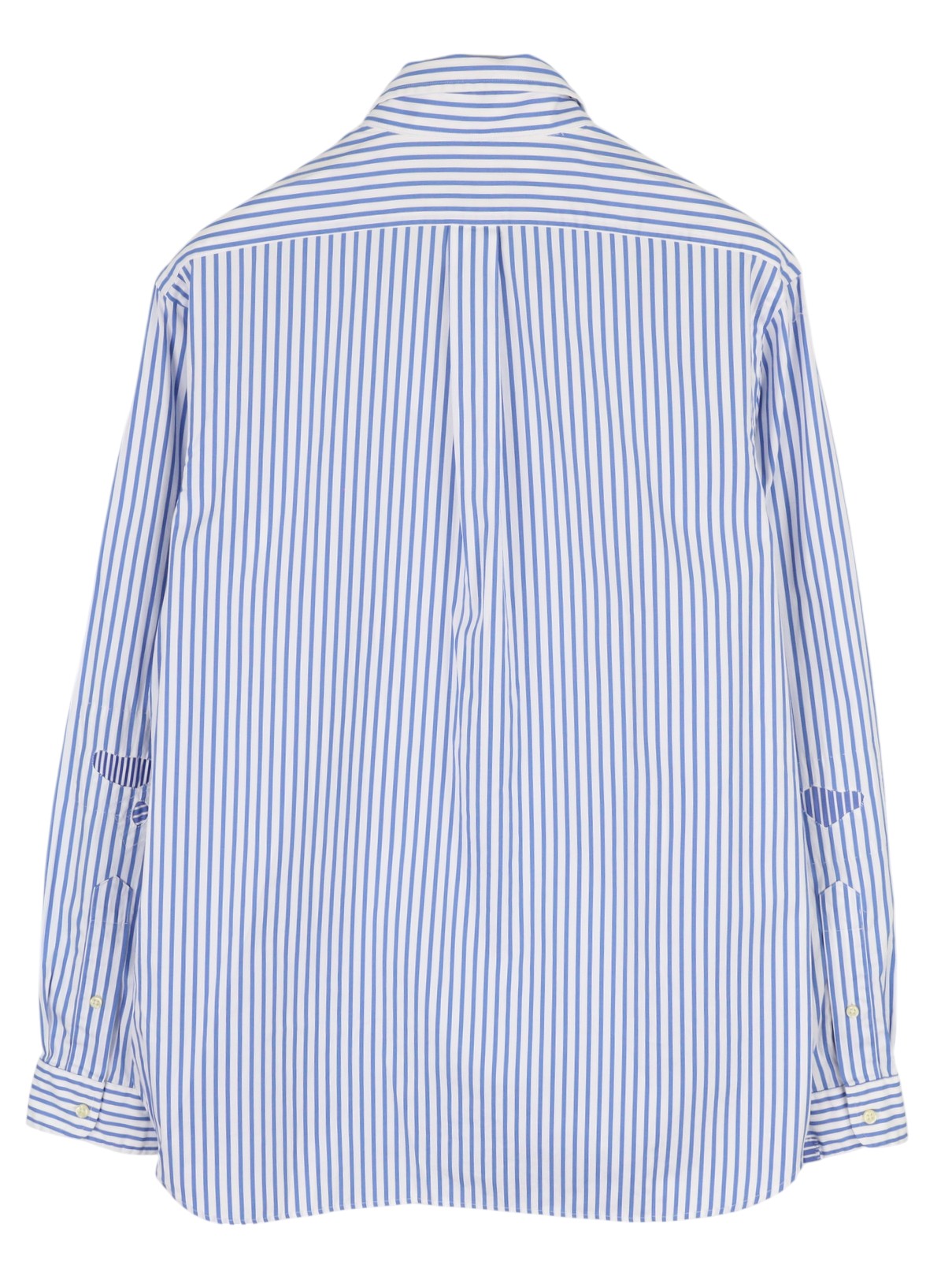 RALPH LAUREN Classic Fit Men Shirt L Blue Pinstriped Button-Down RRP170