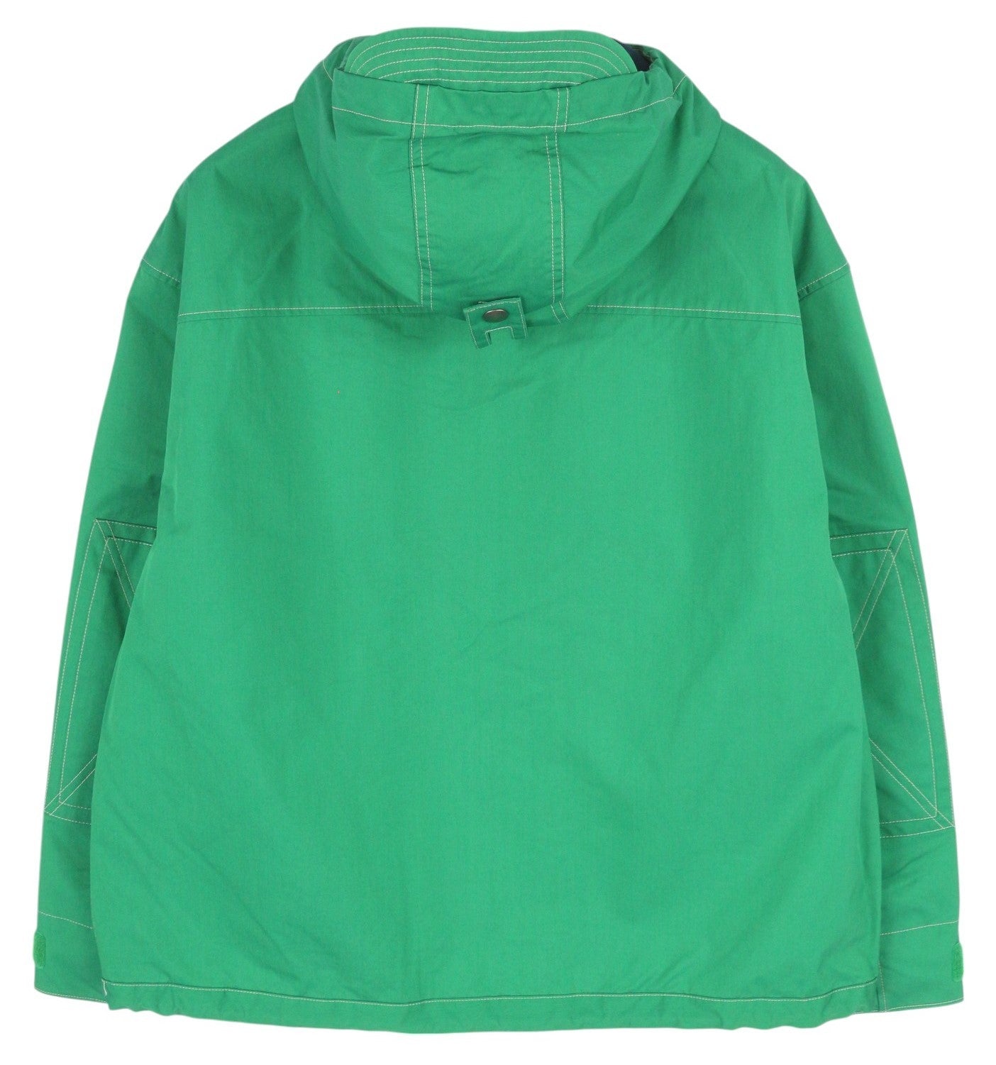 RALPH LAUREN Men Jacket S Green Hooded Windbreaker Water Repellent RRP€1399