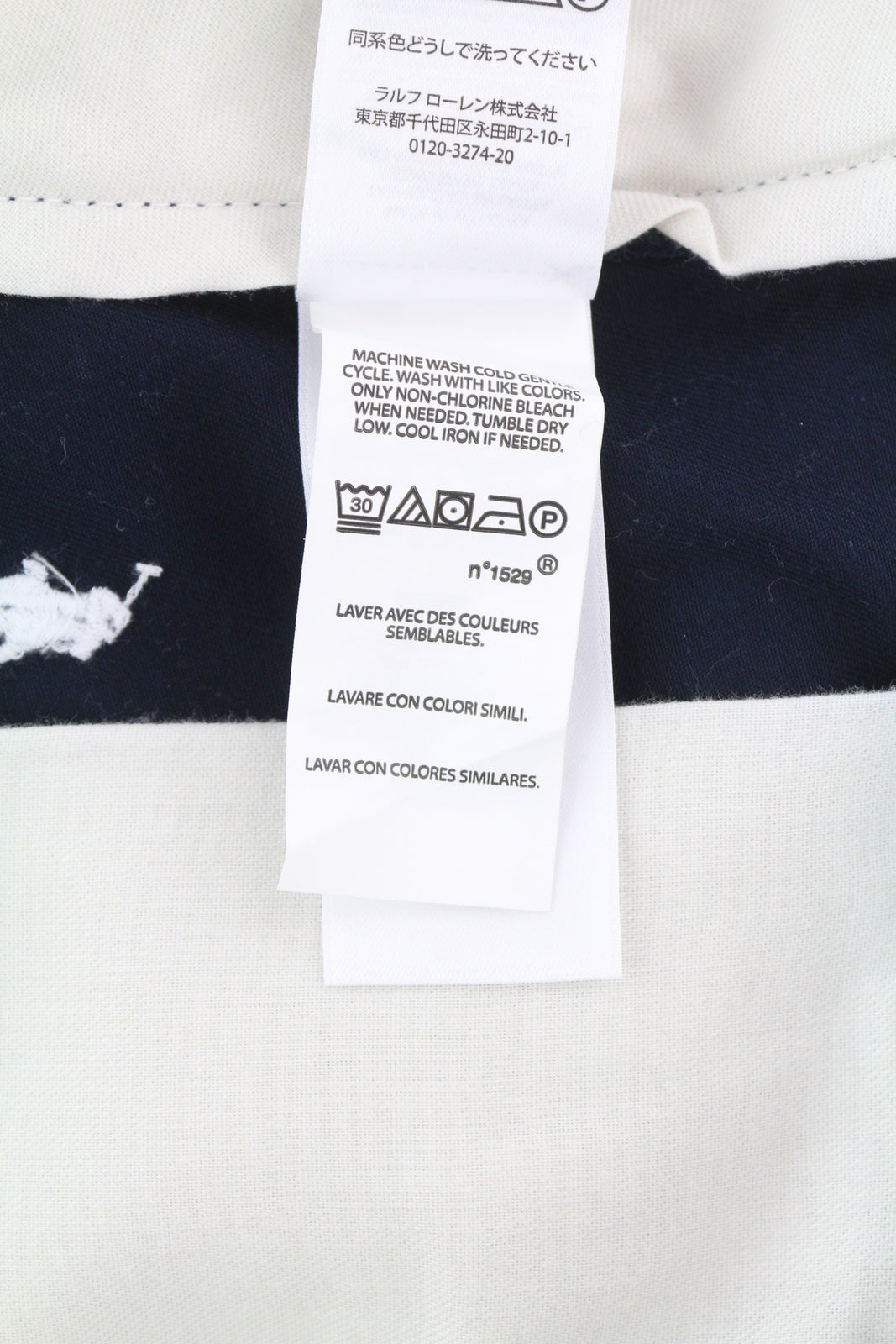 RALPH LAUREN Straight Fit Men Shorts 30 Dark Blue Chino Embroidered Logo