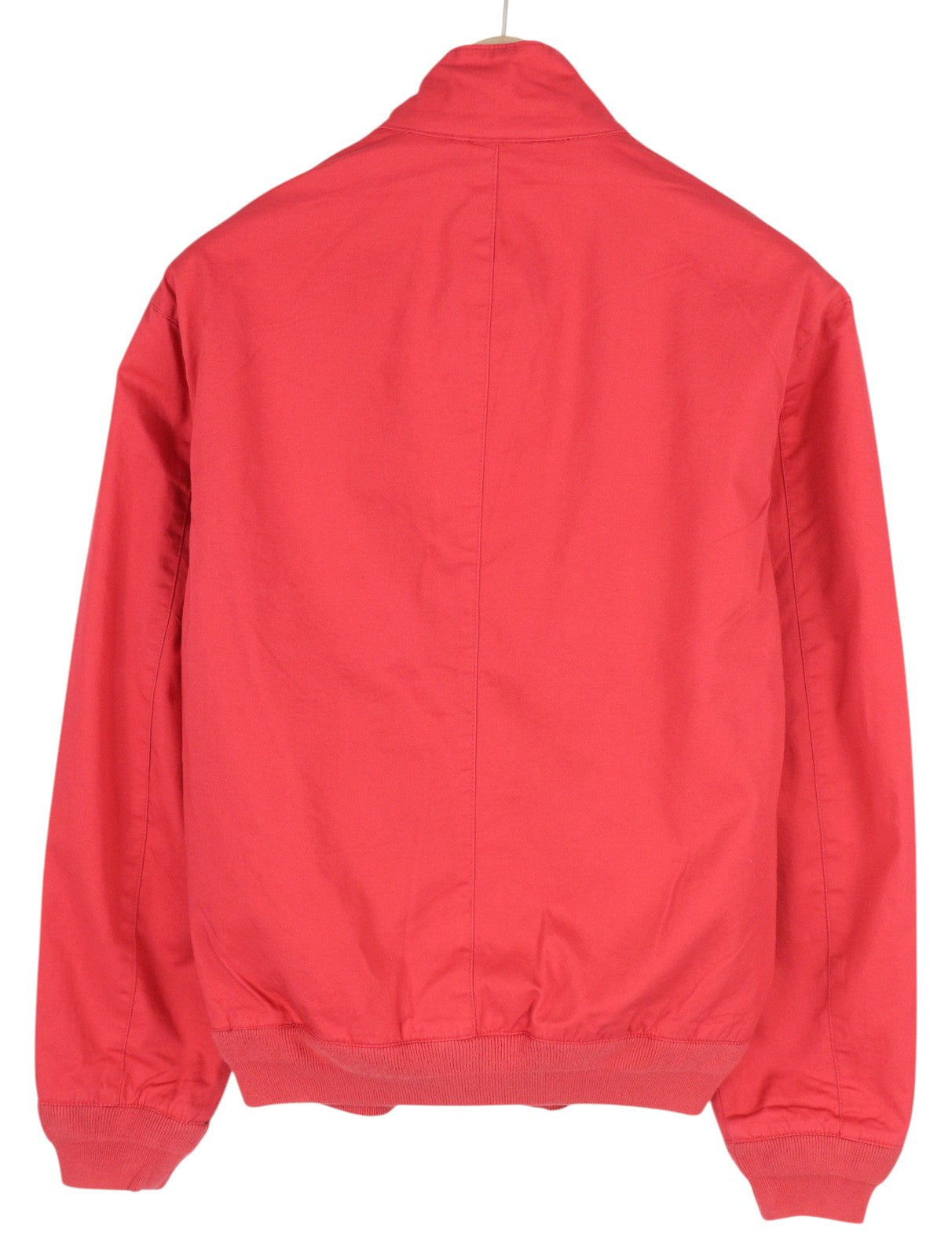 RALPH LAUREN Men Jacket S Red Garment-Dyed Windbreaker Lightweight RRP€350