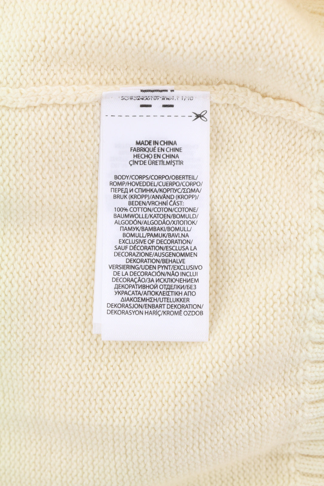 RALPH LAUREN Men Jumper M Ivory Half Button Neck Knitted Embroidered Logo