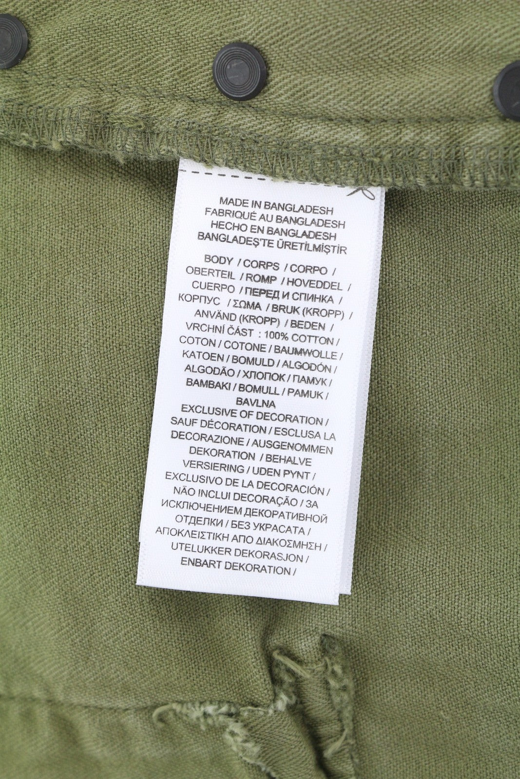 RALPH LAUREN Straight Fit Men Shorts 36 Washed Green Button Fly RRP€190