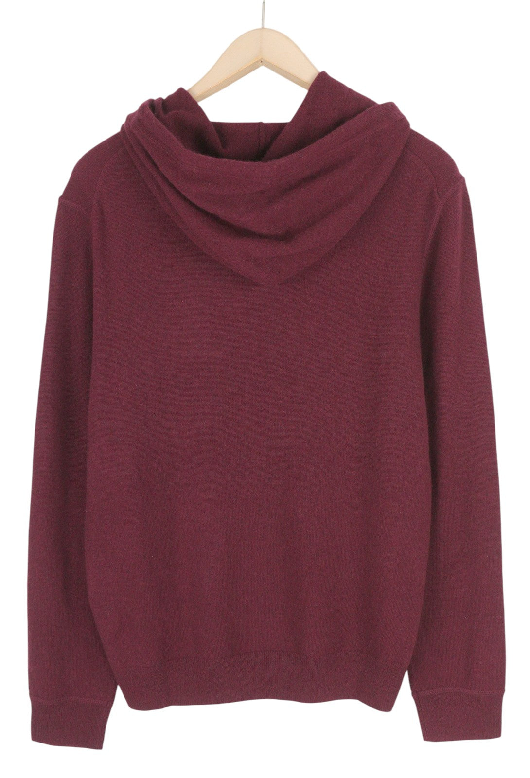 RLX RALPH LAUREN Golf Men Jumper S Burgundy Cashmere Pullover Hooded RRP€560