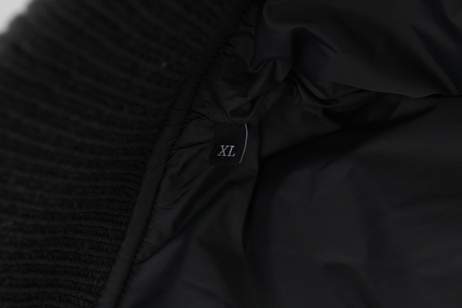 DIESEL W-Spleak Mens Jacket XL Black Bomber Zip Lined Insulated RRP€325