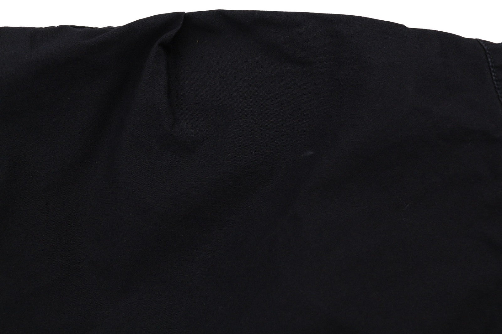 DIESEL W-Miles Mens Jacket S Black Hidden Fastening Parka Oversized RRP€475