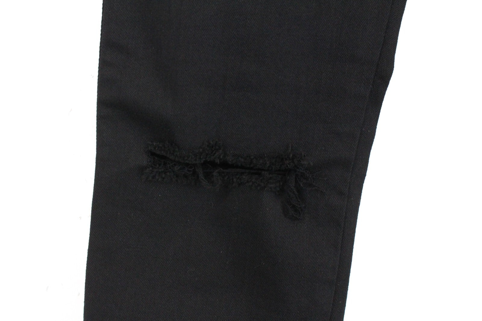 DIESEL Skinzee 08E13 W26/L30 Women Jeans Super Slim Skinny Black Distressed