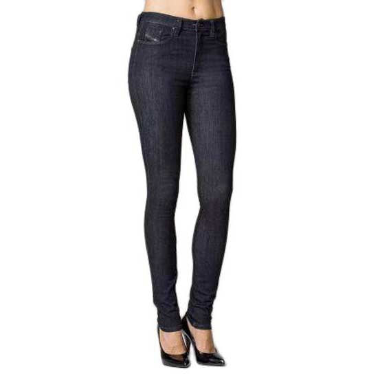 DIESEL Skinzee 0813C W24/L32 Women Jeans Dark Blue Super Slim Skinny Girls