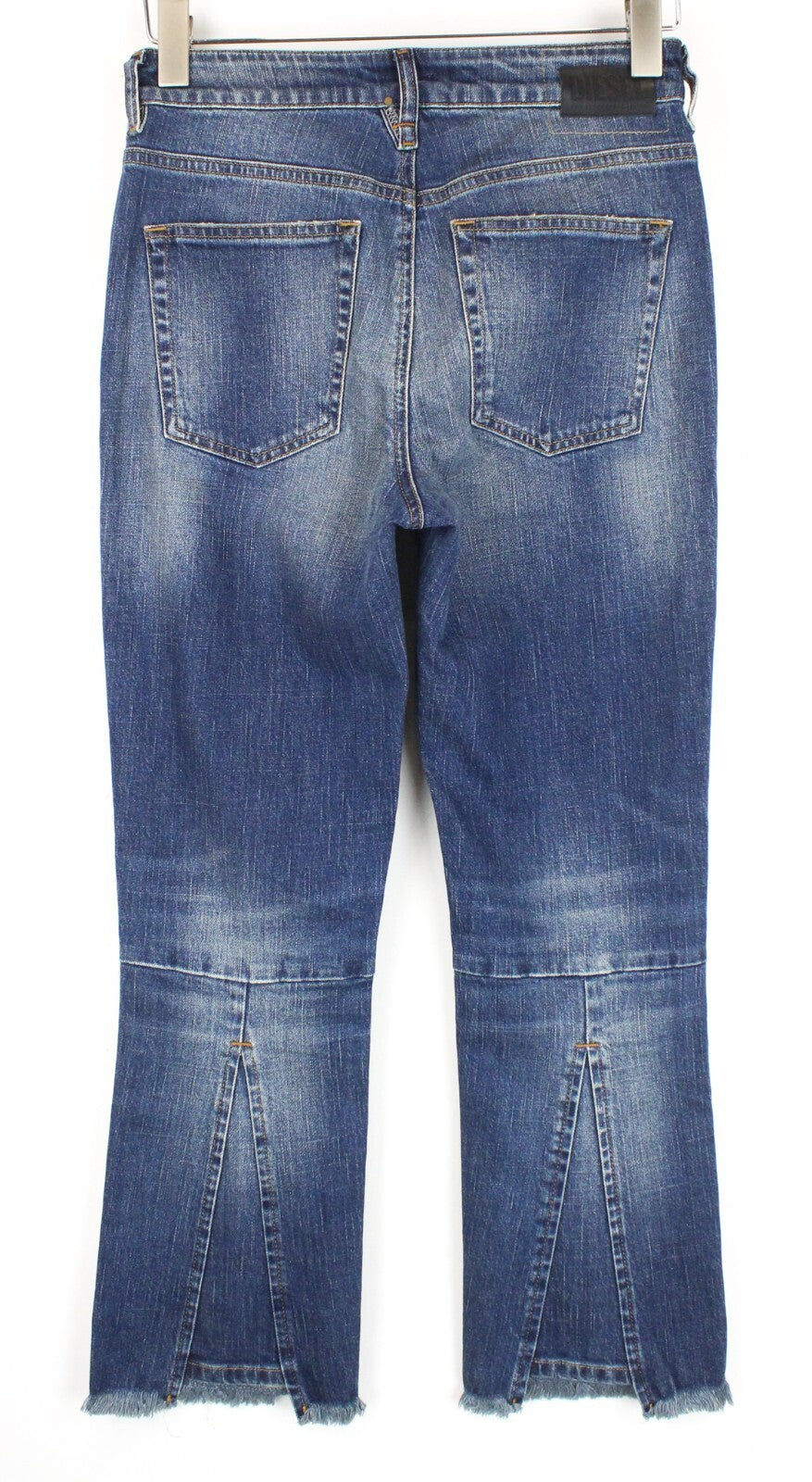 DIESEL D-Earlie 089AR W26/L32 Women Jeans High Waisted Distressed Zip-Fly Slim