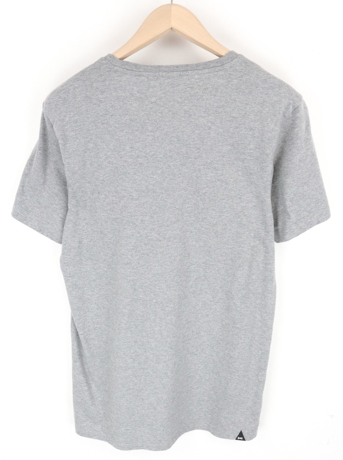 DENHAM Tubular S Men T-Shirt Jersey Mid-Grey Melange Crew Neck Cotton Classic