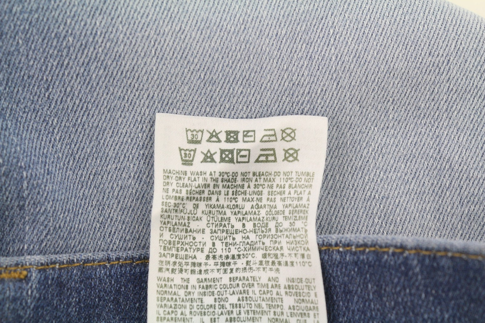 DIESEL D-Mihtry 009NF Mens Jeans W32/L30 Blue Washed Straight Stretch Buttoned