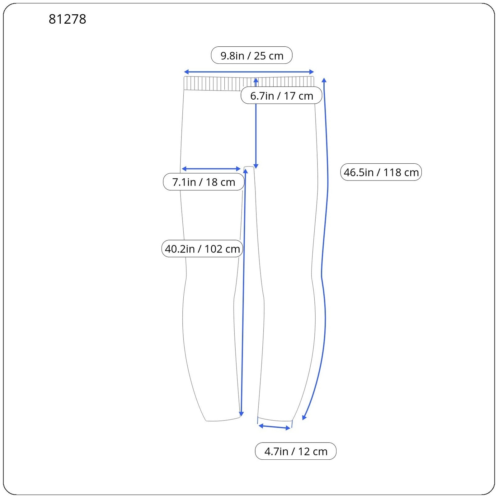 FRANKIE MORELLO Vidor Womens Trousers 40 Black Elastic Waist Stars Print Fitted
