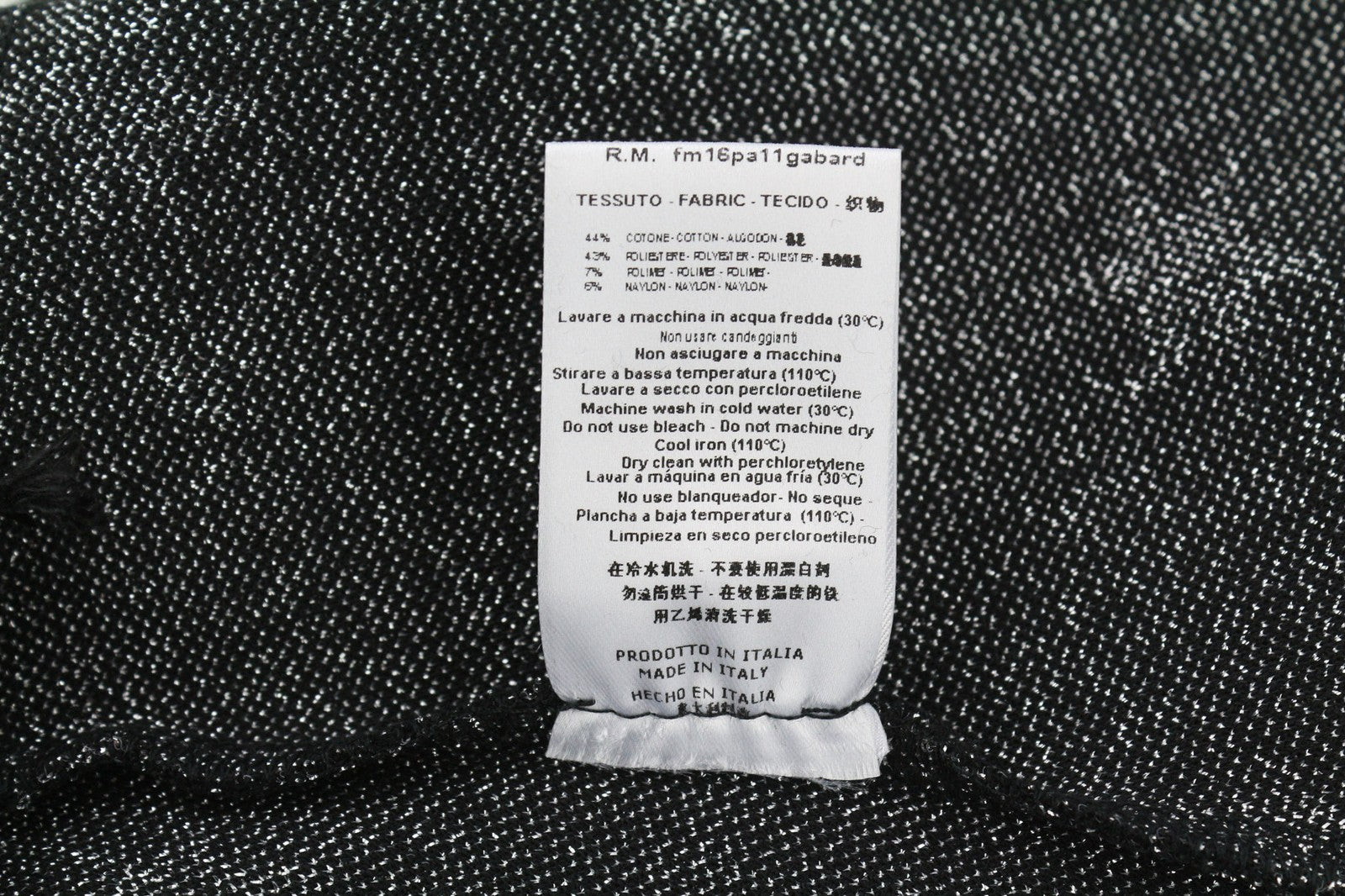 FRANKIE MORELLO Vidor Womens Trousers 40 Black Elastic Waist Stars Print Fitted