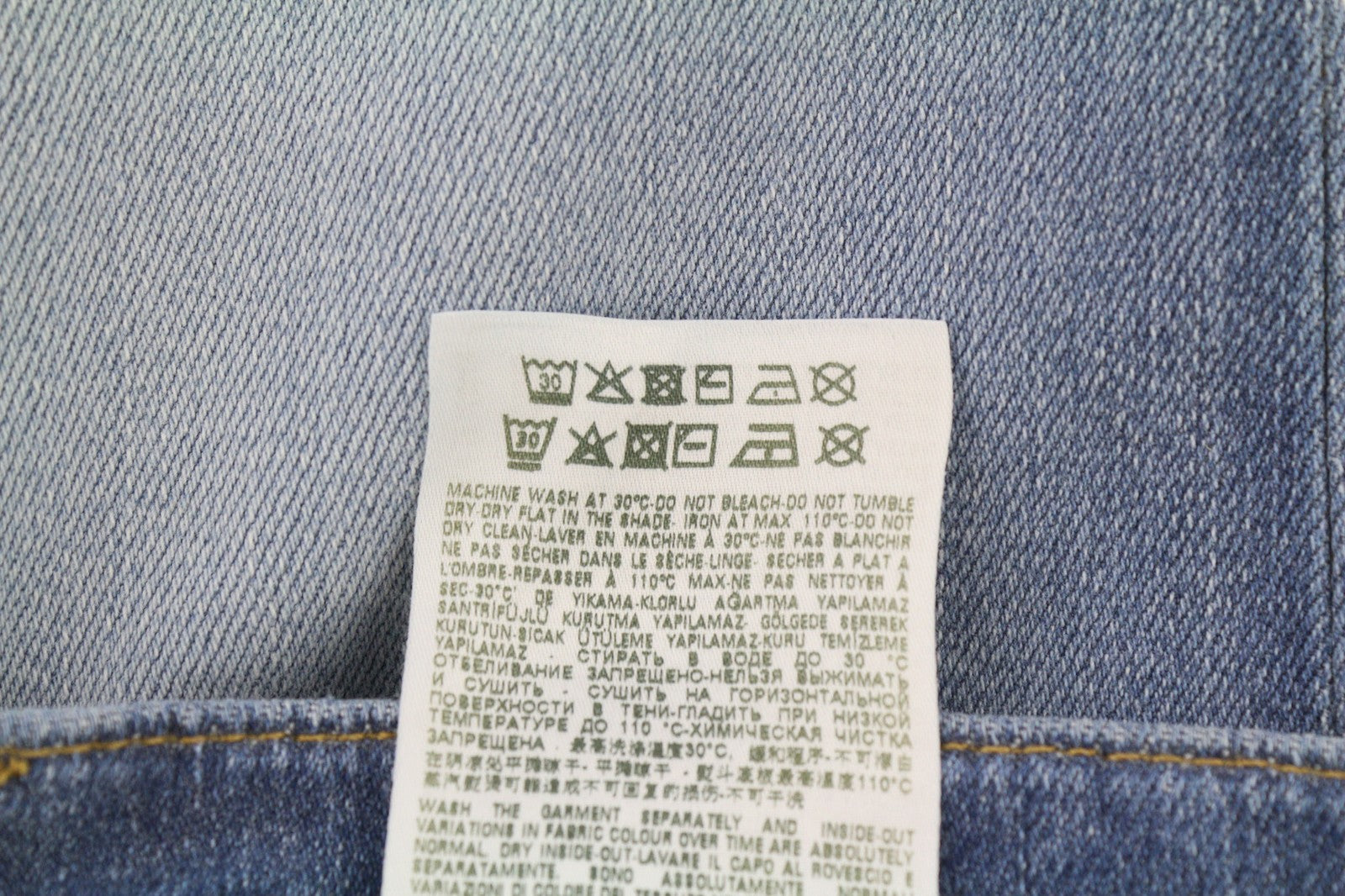 DIESEL D-Mihtry 009NF Mens Jeans W31/L30 Blue Washed Straight  Stretch Button