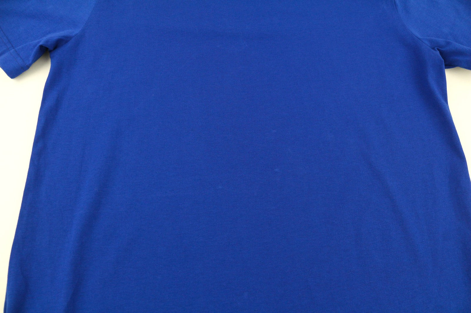 JOHN RICHMOND Mens T-Shirt M Blue Short Sleeve Crew Neck Yellow  All Seasons