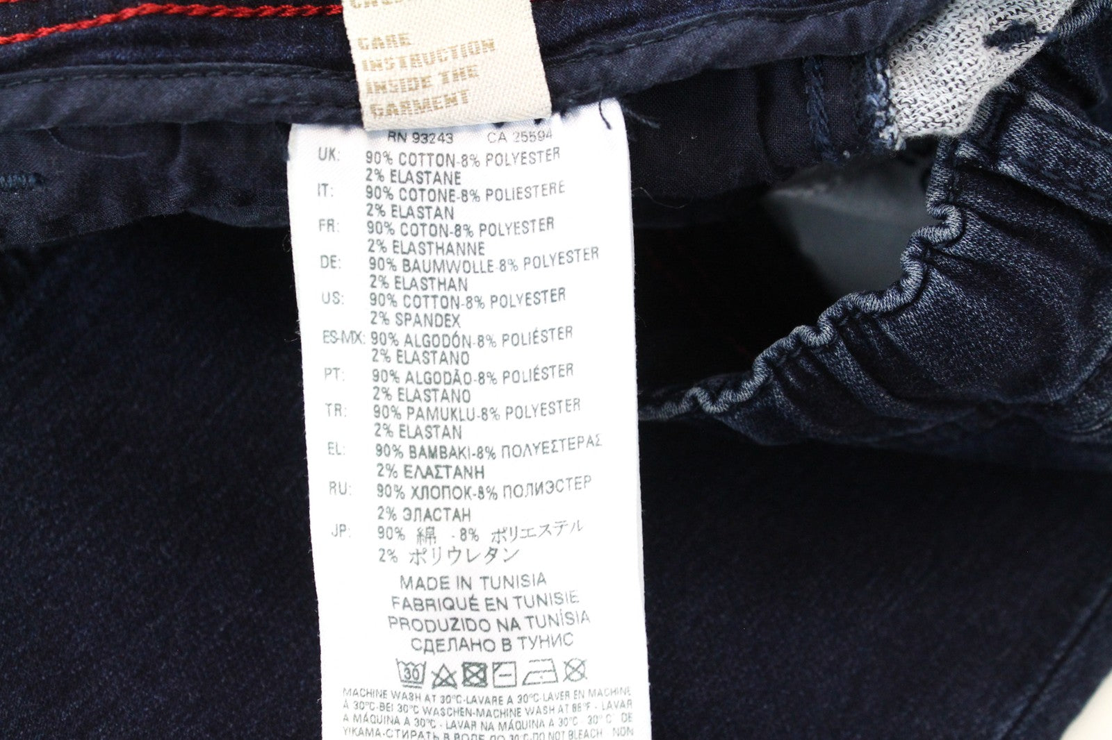 DIESEL Krooley-NE 0687D W28 Men Jeans Sweat Jogg Tapered Contrasting Blue Fade