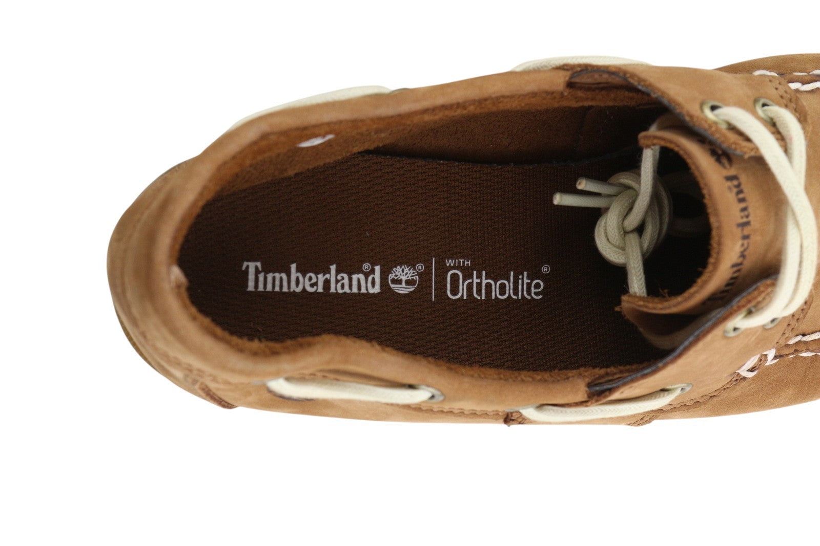 TIMBERLAND A2HEM Men Shoes EU43/43.5 Brown Leather Ortholite Non-Marking Loafers
