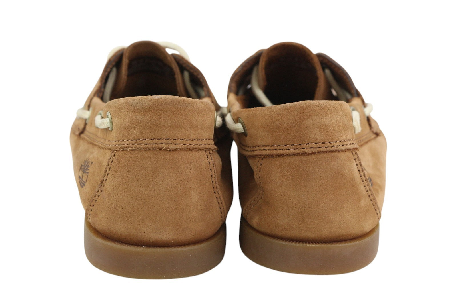 TIMBERLAND A2HEM Men Shoes EU43/43.5 Brown Leather Ortholite Non-Marking Loafers