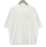 JOHN RICHMOND Mens T-Shirt M White Loose Oversized Crew Short Sleeve
